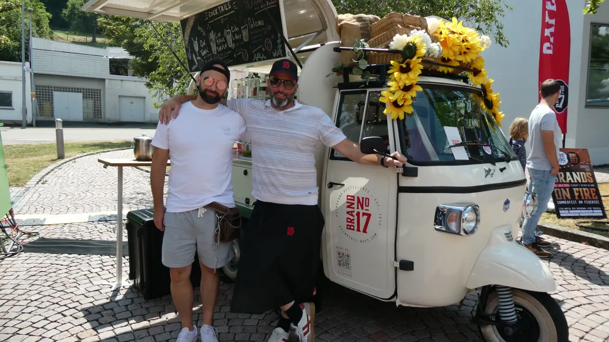 Food trucks in Weissach: