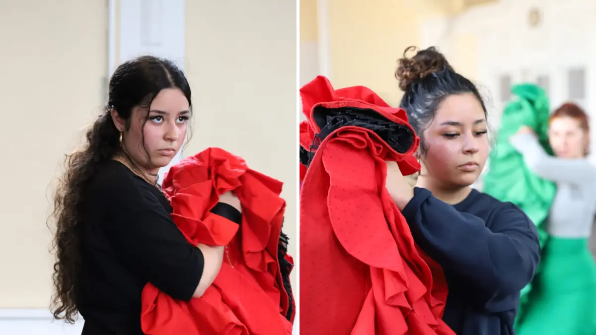 Flamenco-Nachwuchstänzerin Aaliyah Yildirim aus Fellbach