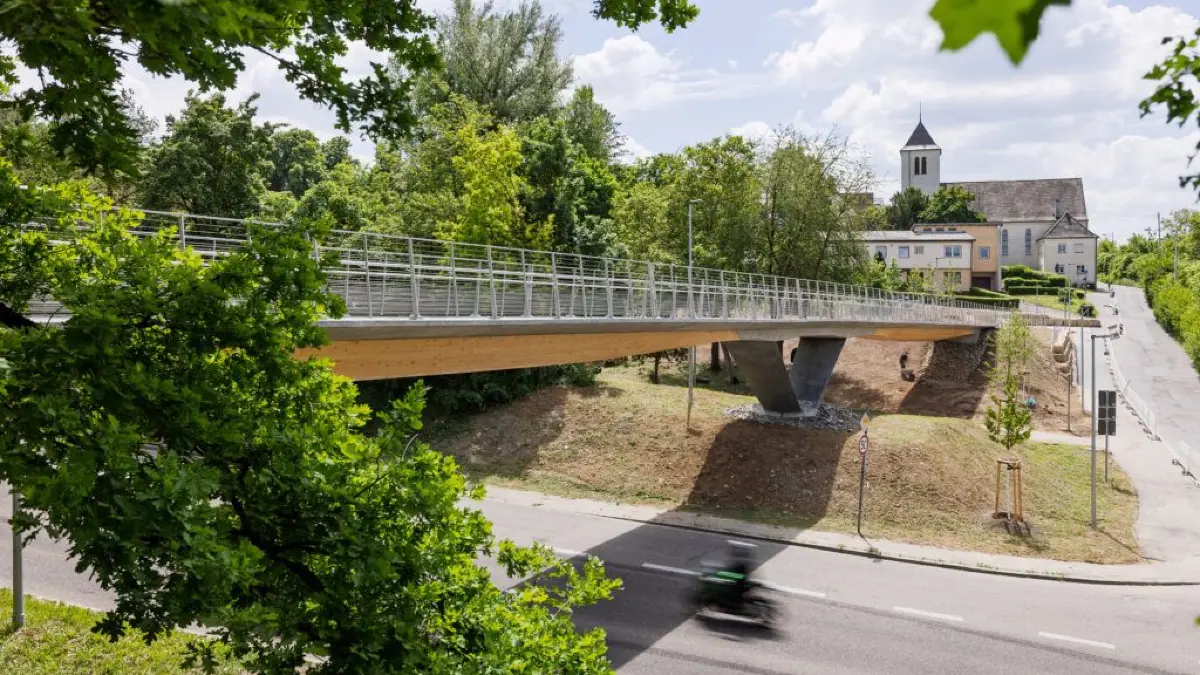 Seeblickweg Neugereut Steg, Brücke, Überweg Wolff & Müller Ingenieurspreis .