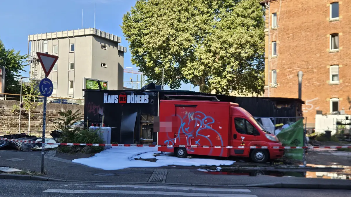 Brand Haus des Döners