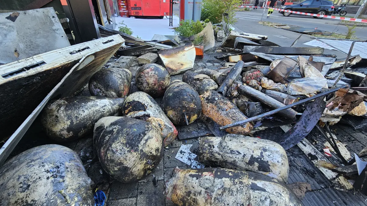 Brand Haus des Döners