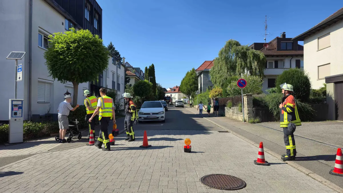 Verdaechtiger Gegenstand gefunden. Siehe PM Polizei Ludwigsburg.