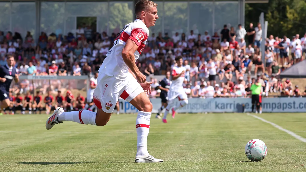 Impressionen vom VfB-Testspiel gegen Hollenbach