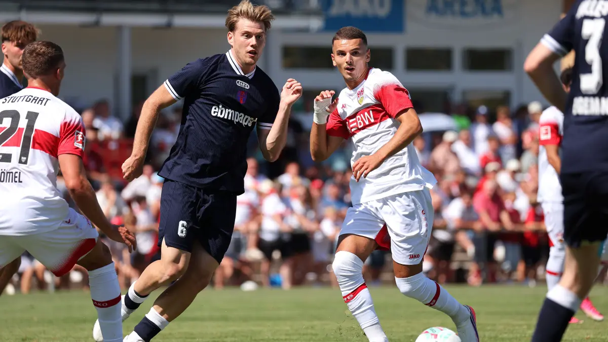 Impressionen vom VfB-Testspiel gegen Hollenbach