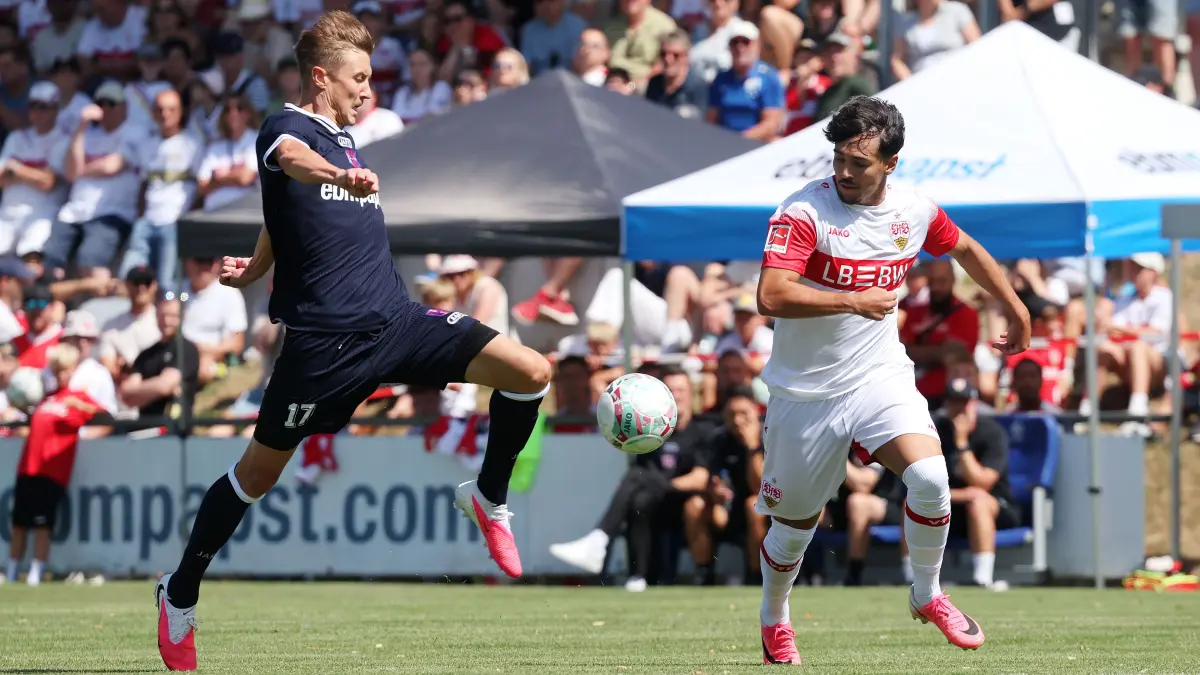 Impressionen vom VfB-Testspiel gegen Hollenbach