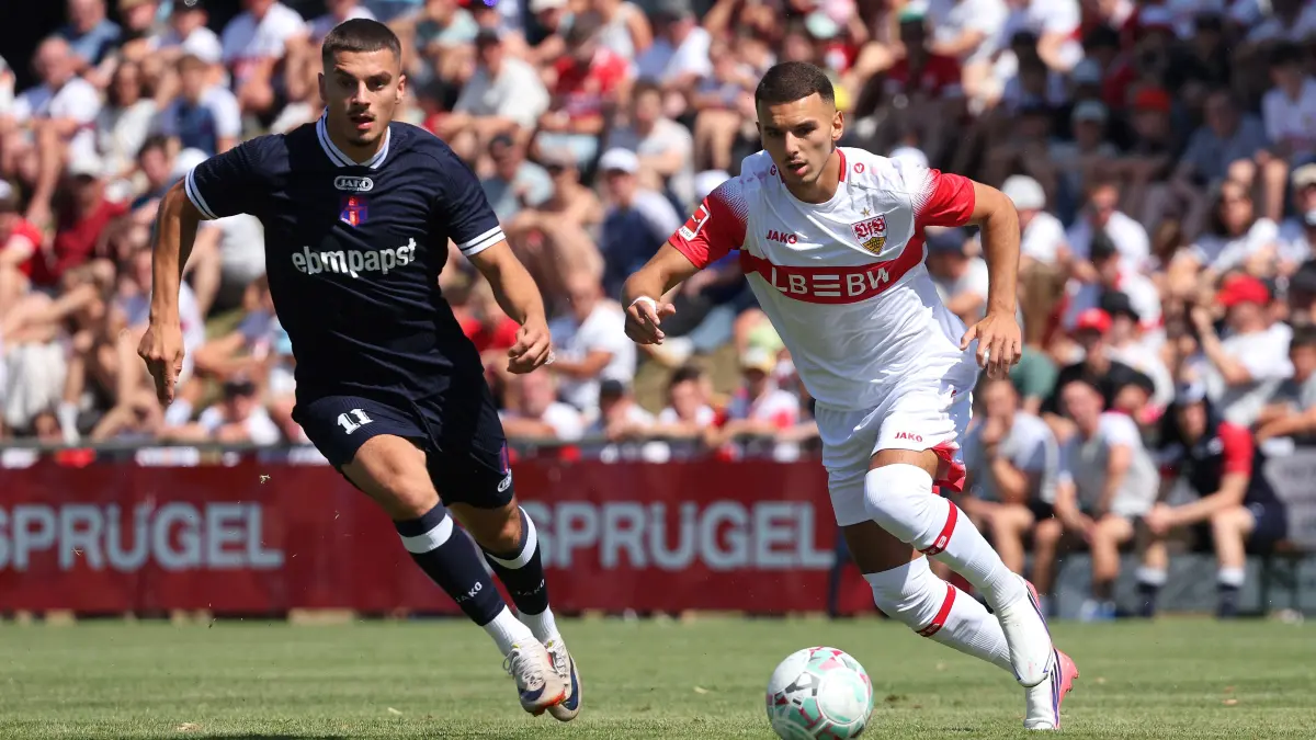Impressionen vom VfB-Testspiel gegen Hollenbach