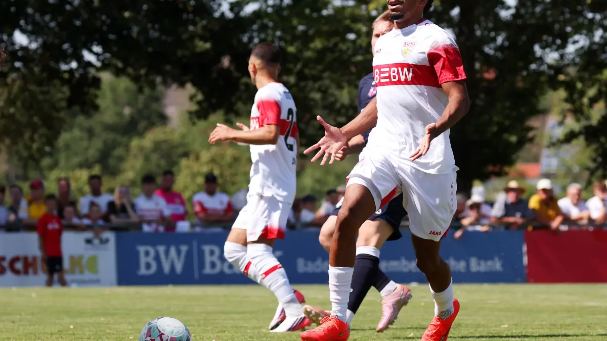 Impressionen vom VfB-Testspiel gegen Hollenbach