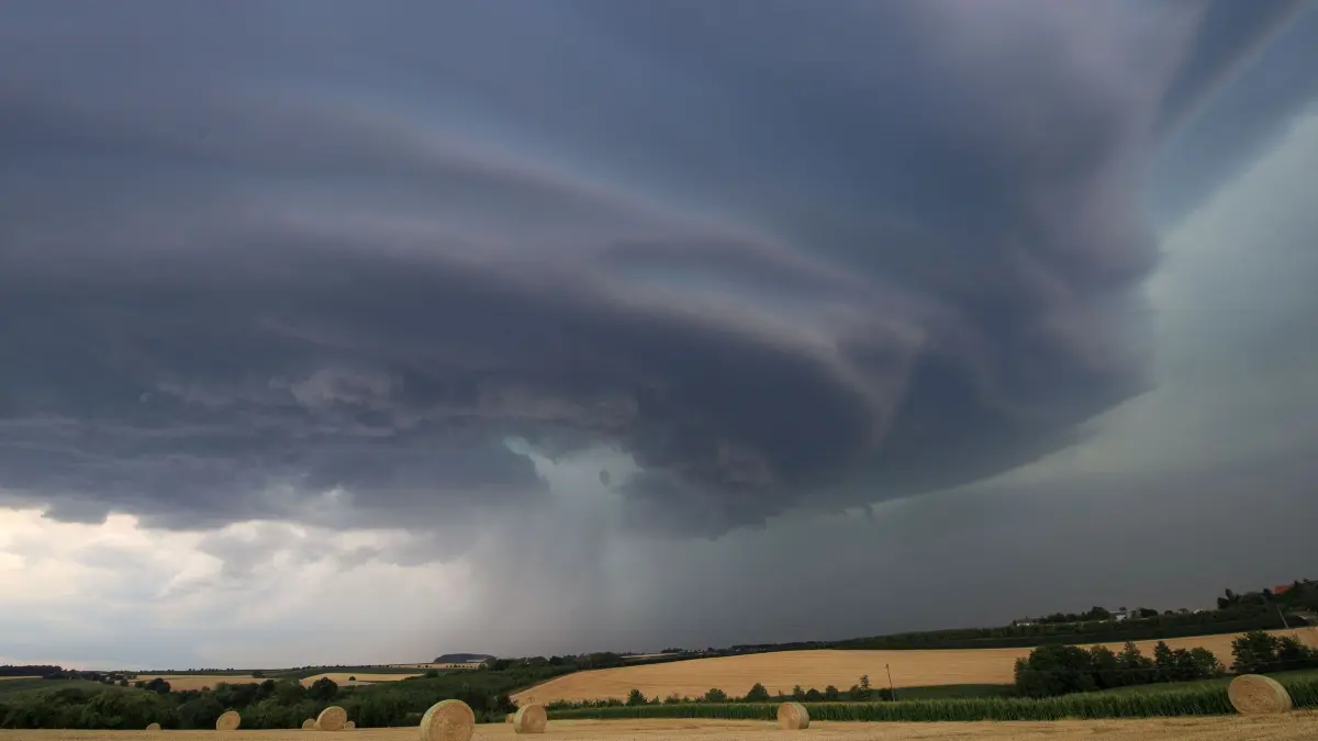 Unwetter in Baden-Württemberg