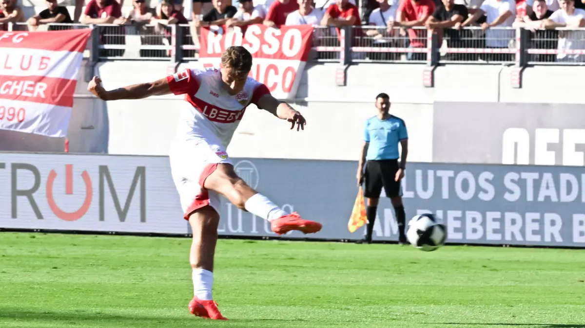 Impressionen vom VfB-Test in Offenbach