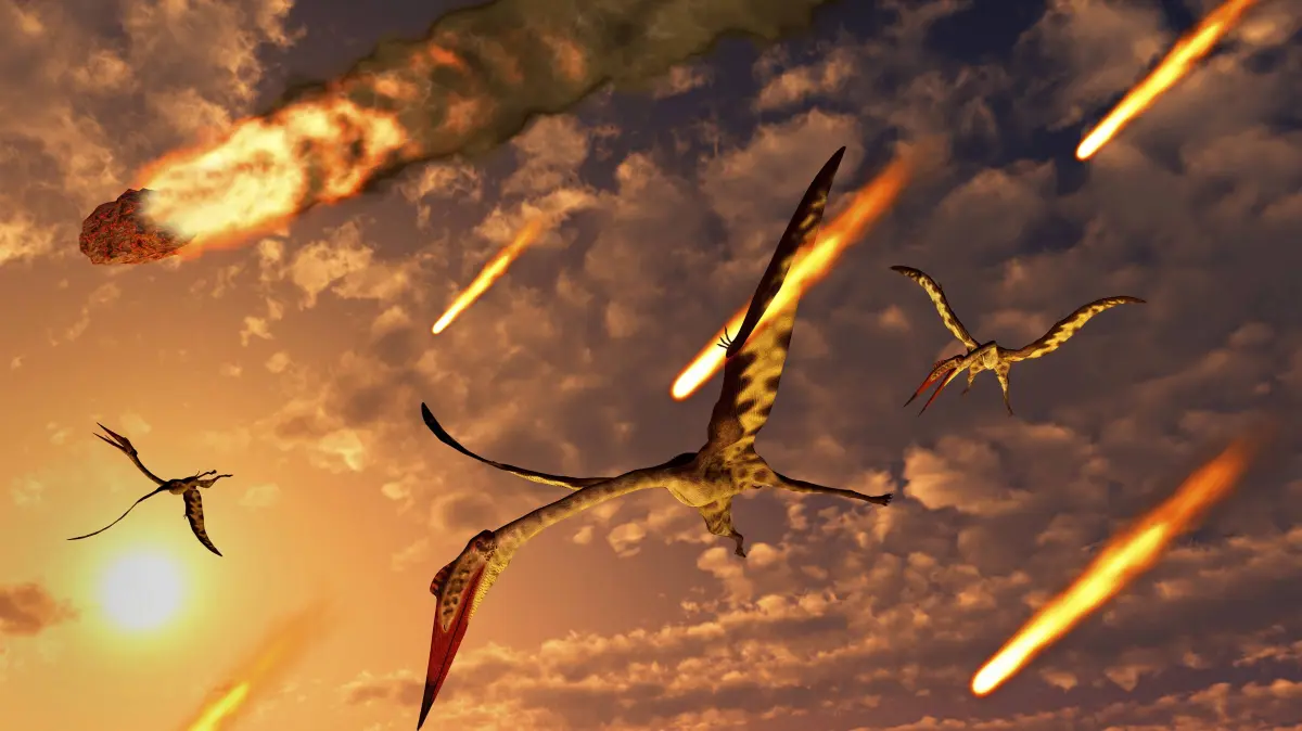 Nach dem Einschlag gab es keine Dinosaurier mehr, auch wenn sich ihr Sterben noch einige Zeit hinzog.