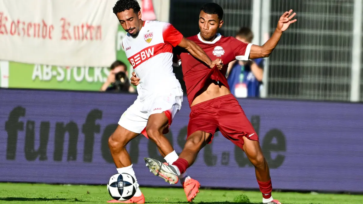 Impressionen vom VfB-Test in Offenbach