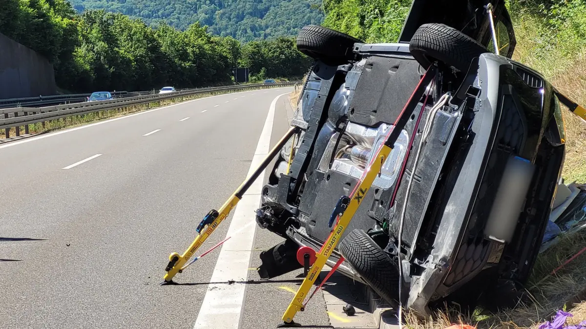 Verkehrsunfall mit Verletzten bei Hechingen