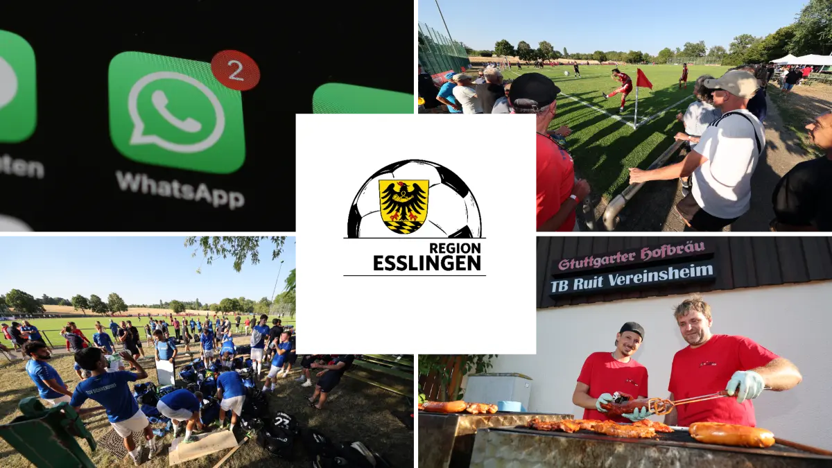 Beim EZ-Pokal geht es hoch her - alle Informationen dazu gibt es auch über unseren neuen Whatsapp-Kanal "Fußball Region Esslingen" direkt aufs Smartphone.