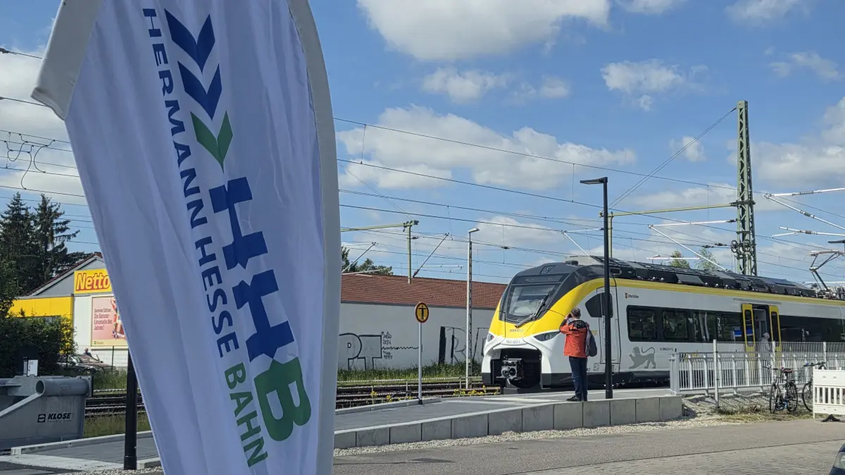 Hermann-Hesse-Bahn Renningen Bahnhof
