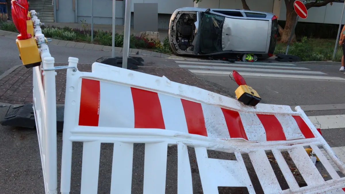 Unfall in Steinheim am Steppikreisel