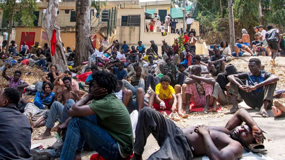 Migranten in Spanien - Ceuta