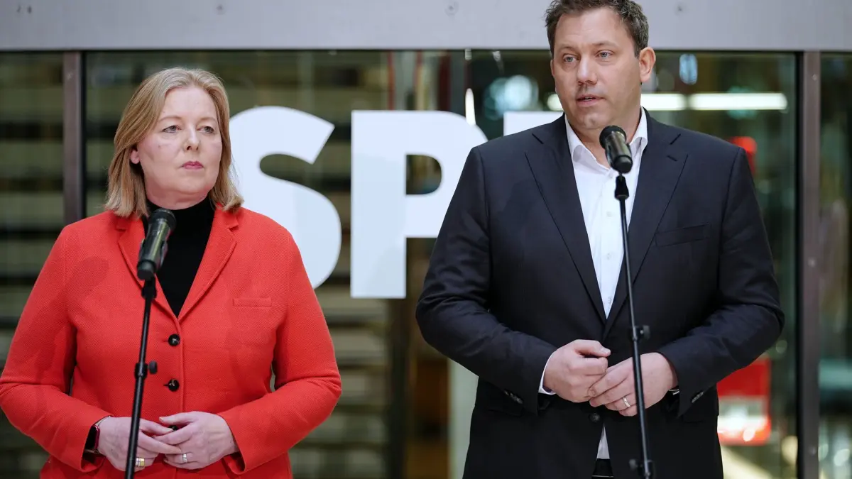 Bärbel Bas und Lars Klingbeil