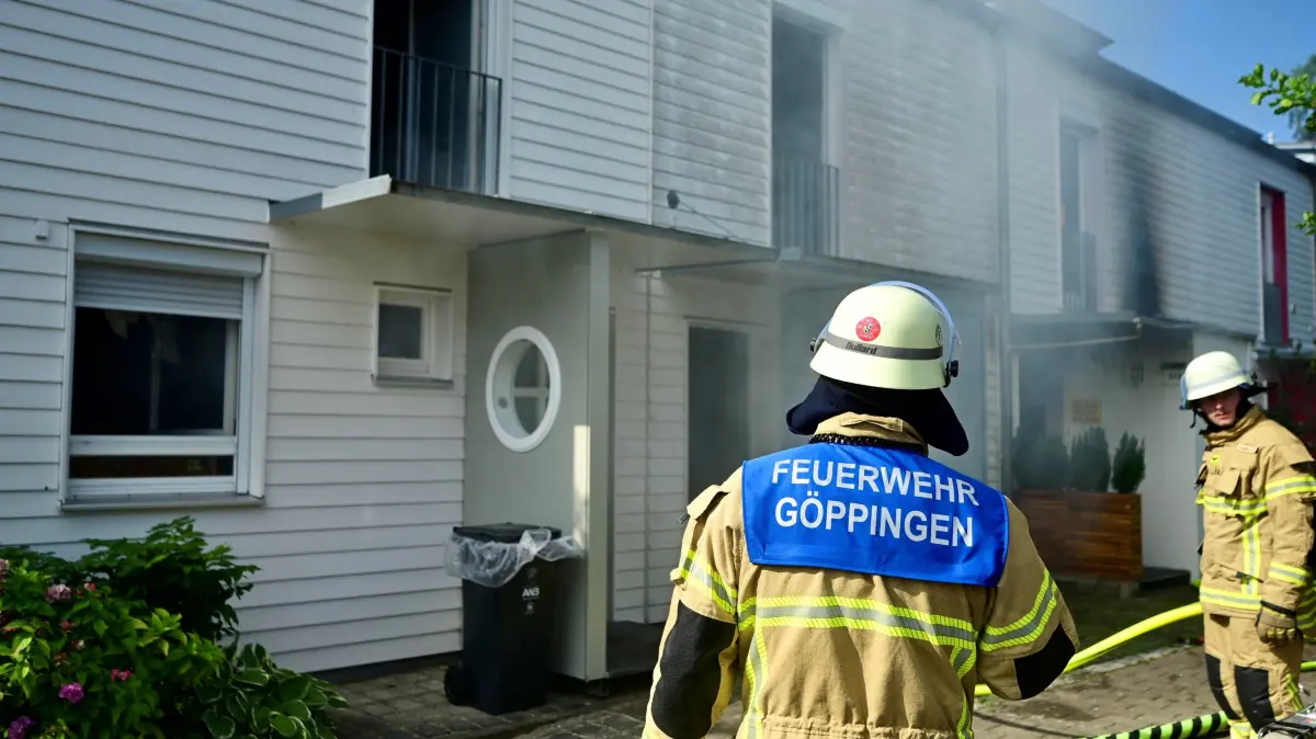 Göppingen Feuer Brand Bürgerhölzle Pearl-S.-Buck-Straße