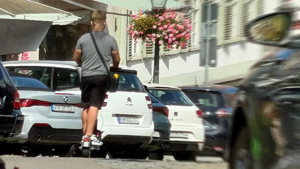 E-Scooter in Backnang