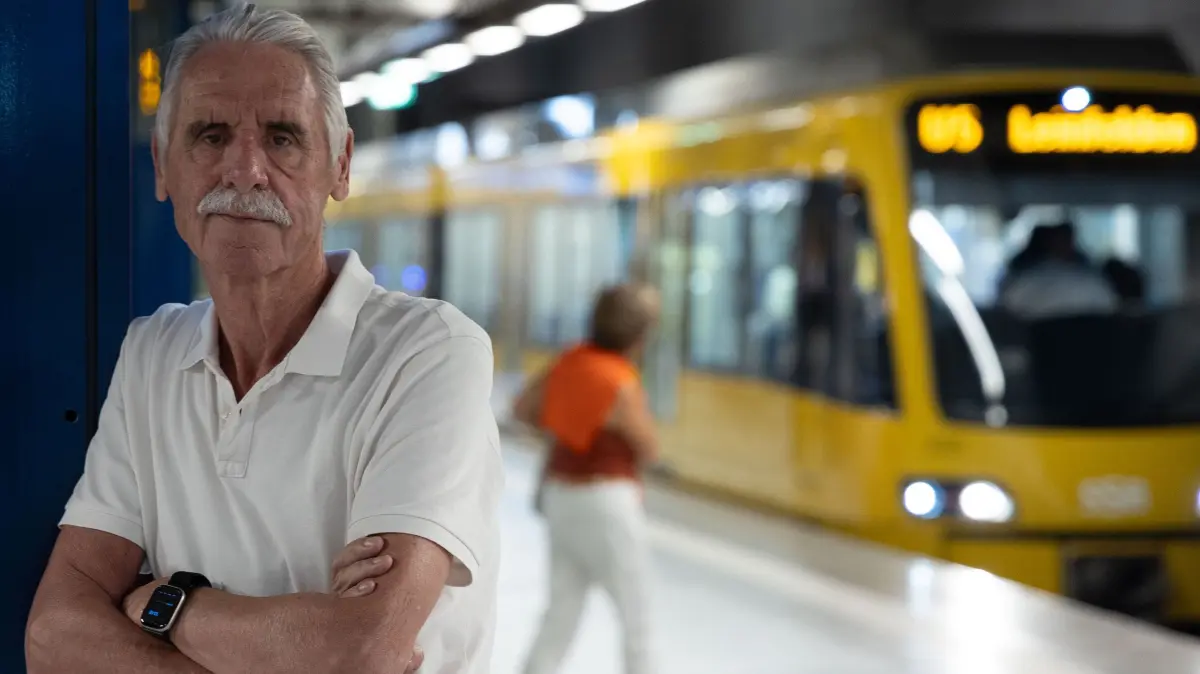 Nahverkehr in Stuttgart-Serie „Was läuft gut in Stuttgart“.: Serie "Was läuft gut in Stuttgart": Der Nahverkehr der SSB ist aus Sicht des Ehepaars Frerichs ein absolutes Standortvorteil und besser als in vielen anderen Städten in Deutschland.