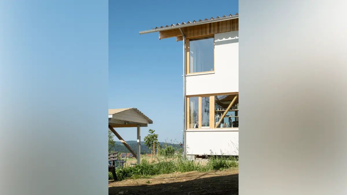 Haus ohne Zement, Hinterschmiding von Buero Kofink Schels Architekten.
