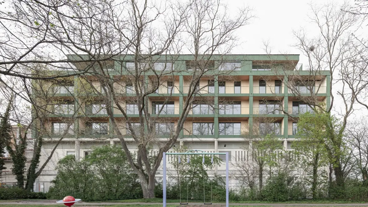 Drescher Michalski Architekten sind nominiert für ihr Projekt NORDGRÜN in Karlsruhe.