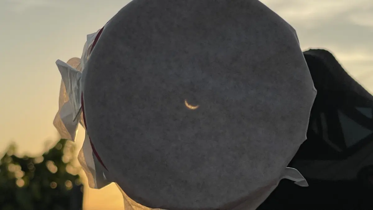 Sonnenfinsternis privat