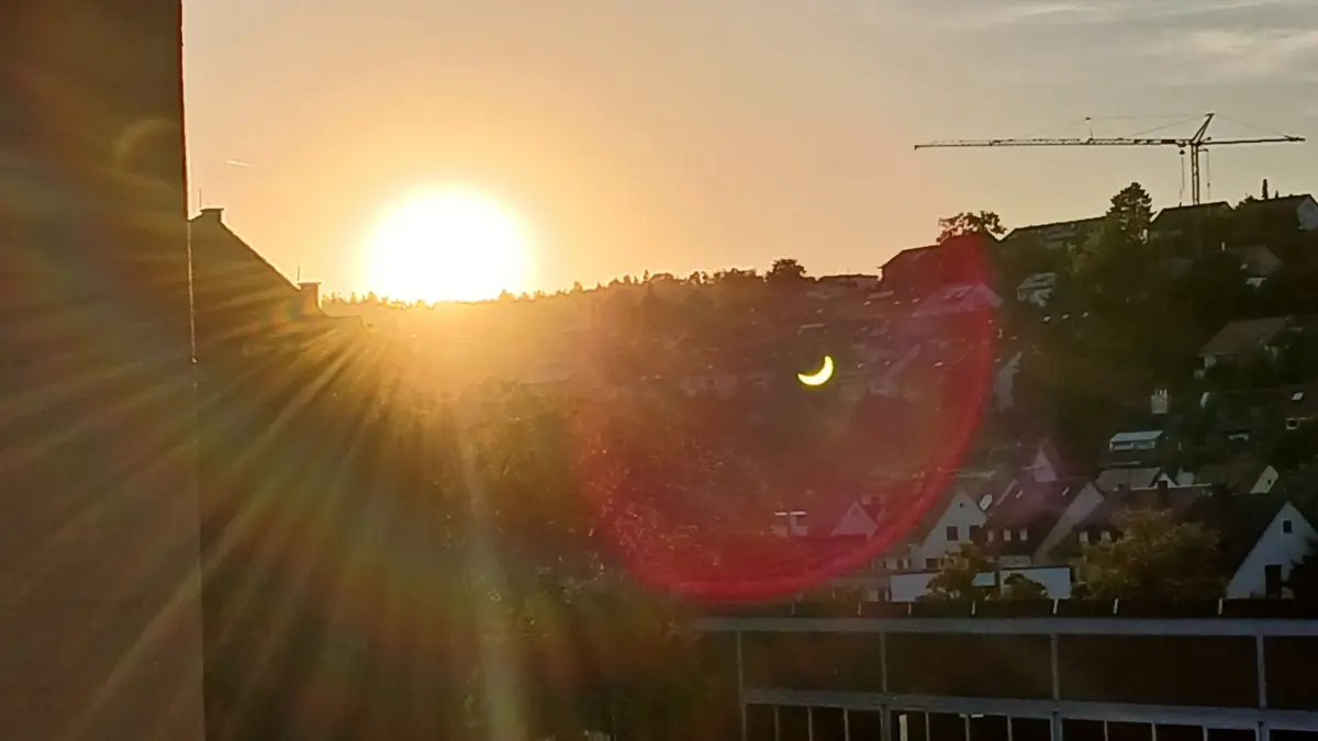 Sonnenfinsternis privat