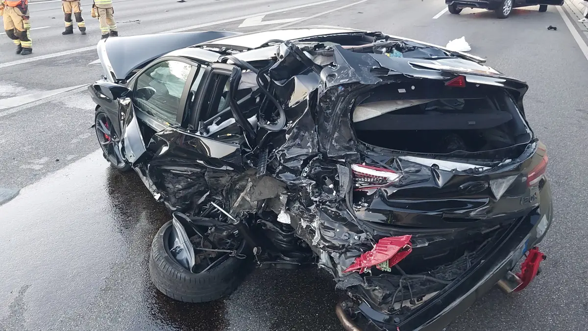 Unfall auf der A81