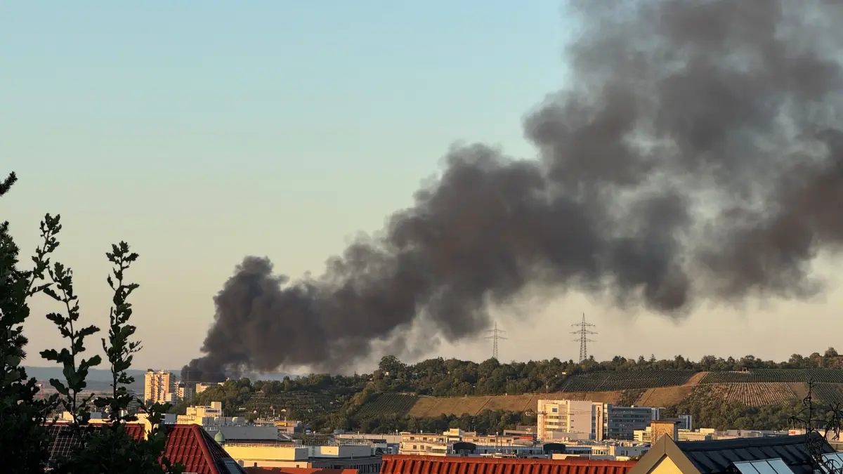 Brand in Stuttgart-Rot
