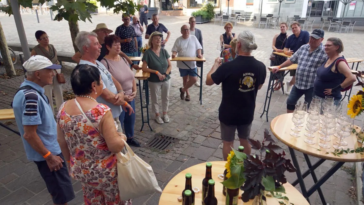Leonberg, Stadtführung Bier, Biergeschichten, mit Biersommelier Armin Schmidt