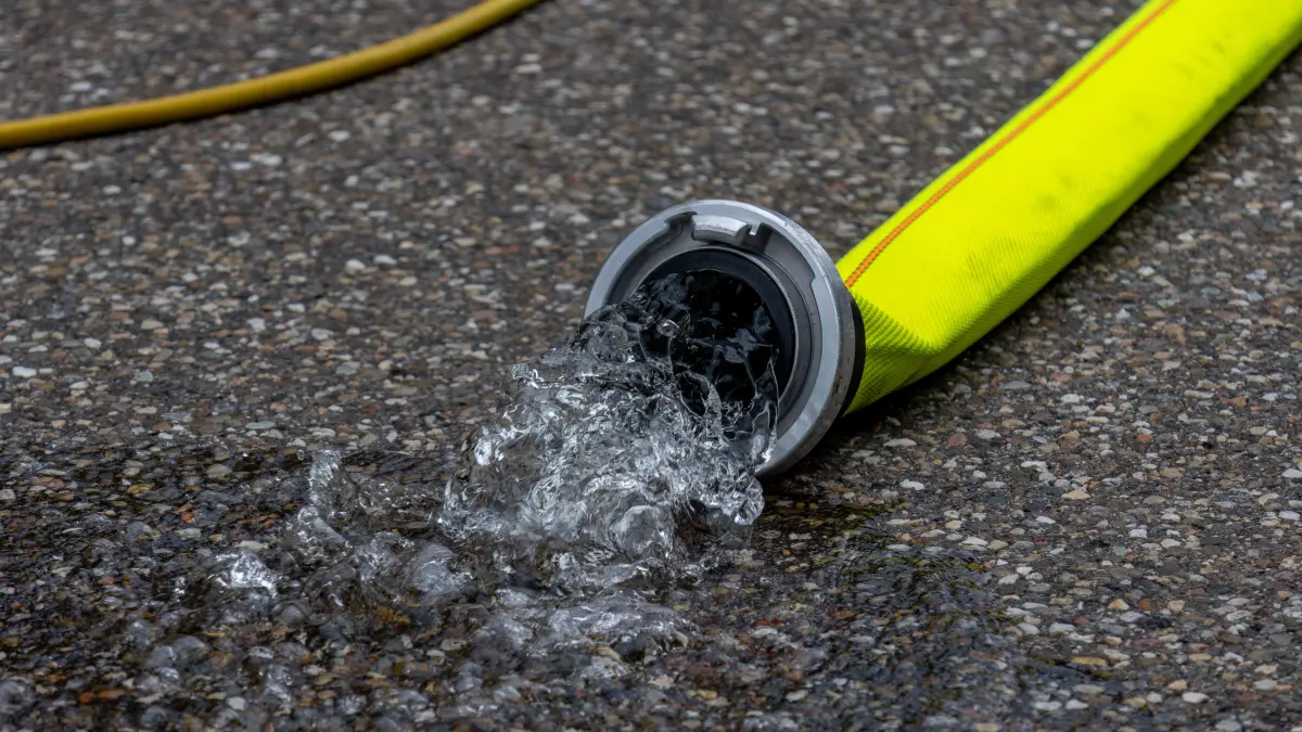 Feuerwehrschlauch, Wasser, Feuerwehr Hemmingen, Hauptübung, Tage der offenen Tür