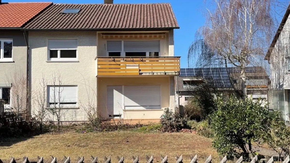 Ein Einfamilienhaus in Gerlingen vor dem Umbau durch den Architekten Tilo Holzer.
