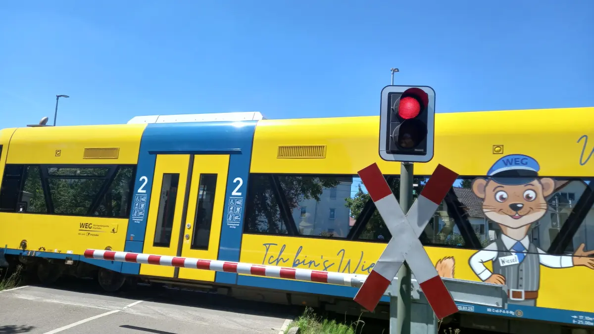 Das Wiesel ist eine wichtige Verbindung zwischen Schorndorf und Rudersberg.