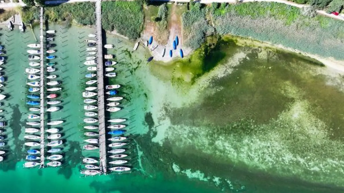 Am Bodensee werden täglich neue Minimalwerte für den jeweiligen Tag gemessen.