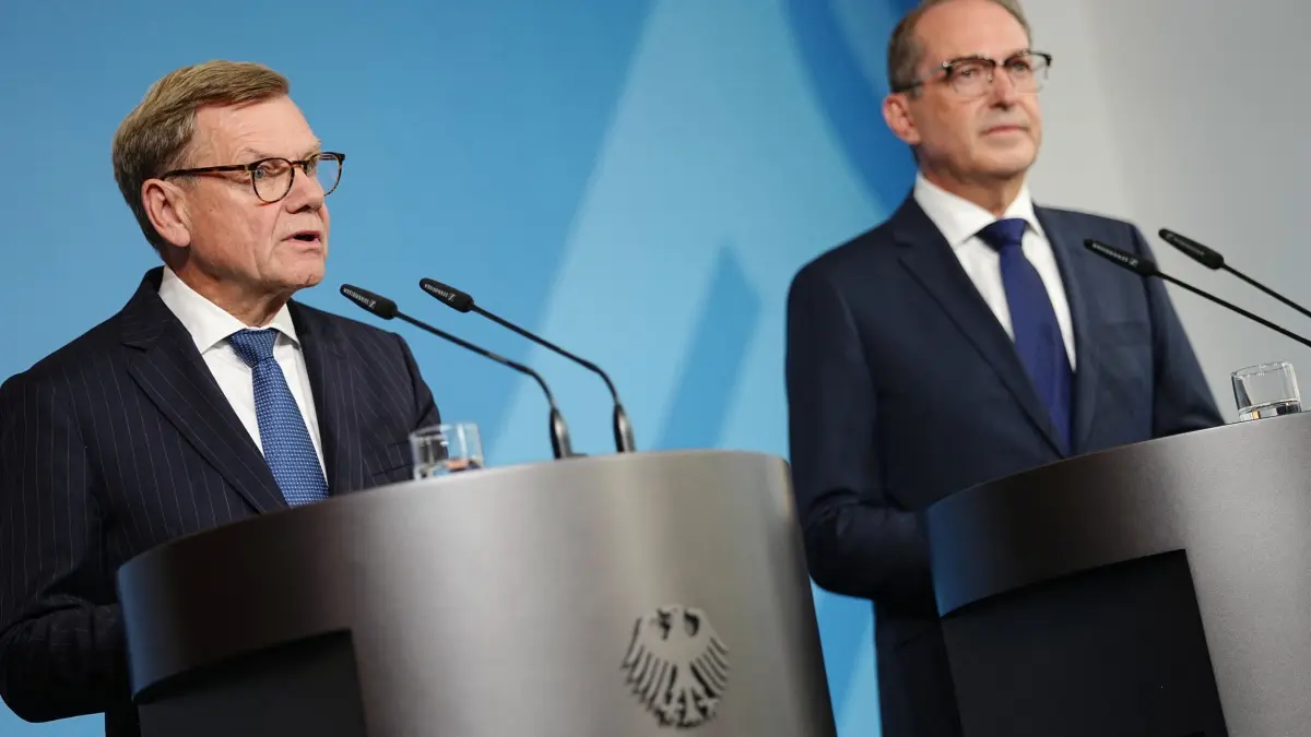 Statement Dobrindt und Wadephul zur Sprengstoff-Drohne
