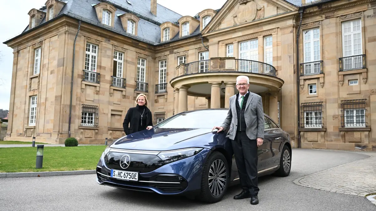 Dienstwagen von Winfried Kretschmann