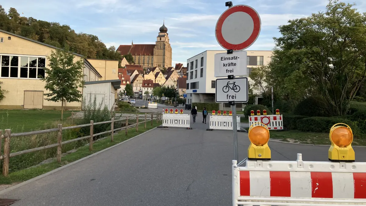 Die Stadthallenstraße (und der Jahnweg) in Herrenberg werden zu Fahrradstraßen