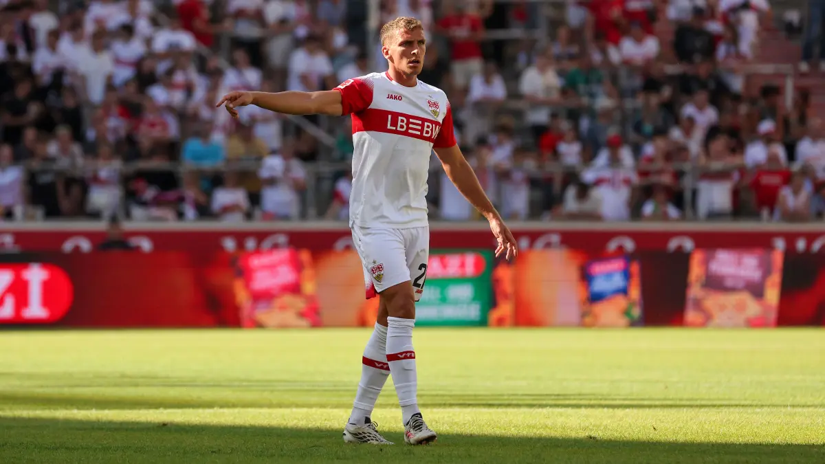 BAU // Stuttgart , VfB Stuttgart Saisoneröffnung VfB Stuttgart vs. Everton FC, Grischa Prömel (VfB)