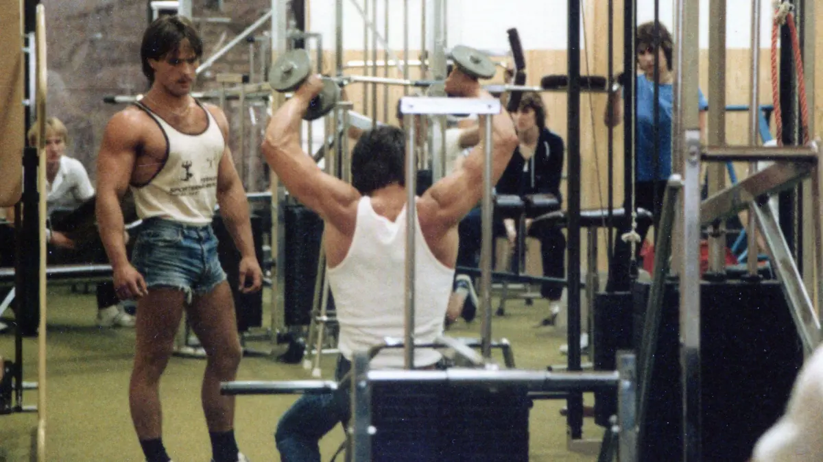 Fessler Fitness war 1979 noch recht spartanisch eingerichtet.