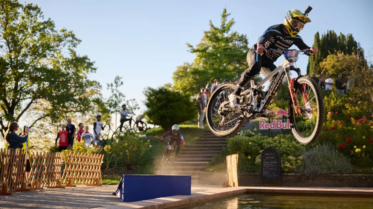 Roger Vieira performs during practice at Red Bull Stuttgart Cerro Abajo in Stuttgart, Germany on September 5, 2026 // Christoph Laue / Red Bull Content Pool // SI202609060037 // Usage for editorial use only //