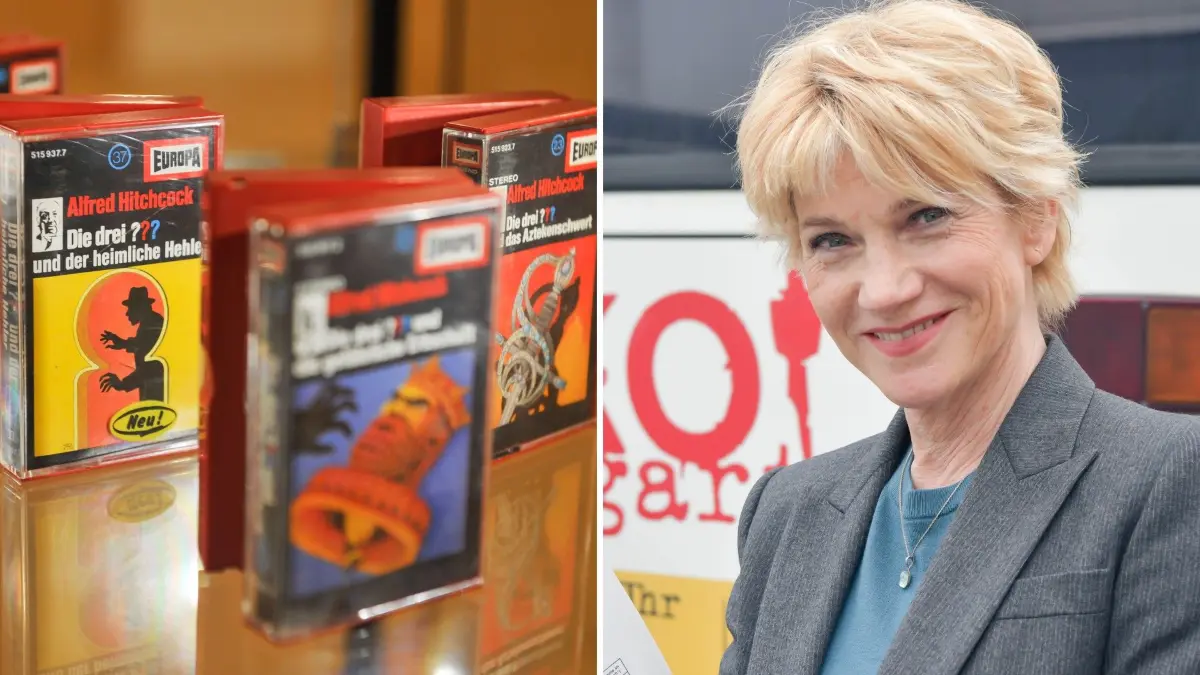 SOKO-Stuttgart Astrid Fünderich liest aus Die drei ???
