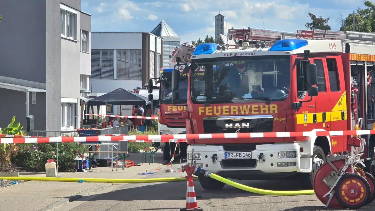 Feuerwehreinsatz wegen verdächtiger Flüssigkeit