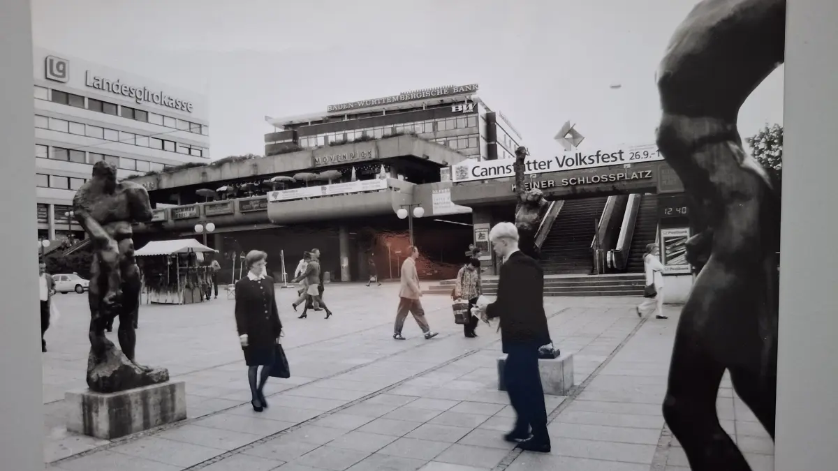 Wittwer Geschäftshaus Stuttgart Königsstraße Dinkelacker AG Historisches Bild