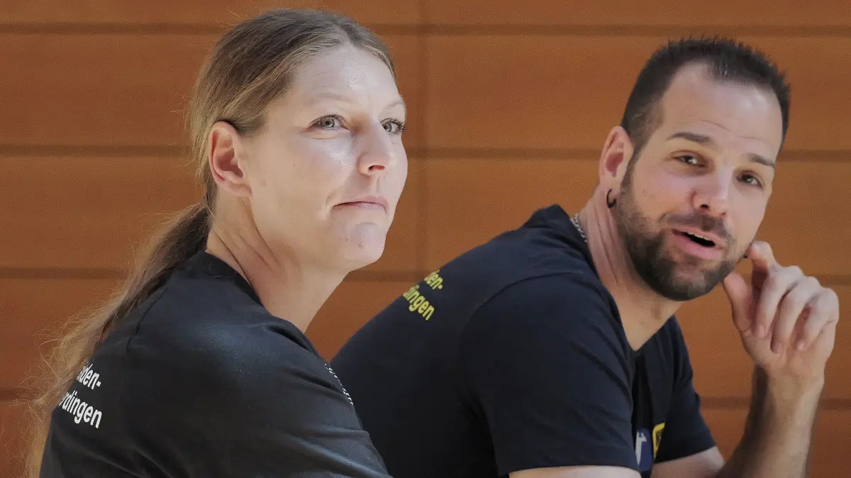 Handball, Frauen, Regionalliga BW, HSG Leinfelden-Echterdingen - TuS Steißlingen: Handball, Damen, Frauen, Regionalliga Baden-Württemberg, Regionalliga BW, HSG Leinfelden-Echterdingen, HSG LE - TuS Steißlingen
Trainer / Trainerin (HSGLE): Mona Binder und Ben Schwarz
Fotograf: Günter E. Bergmann - Photography
Aufnahmedatum: 12.09.2026