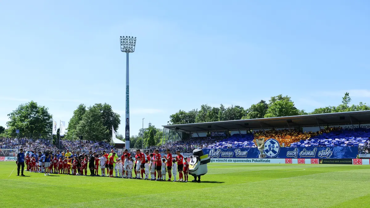 BAU // Stuttgart-Degerloch, Fußball Wfv-Pokalfinale Stuttgarter Kickers vs. SG Sonnenhof Großaspach, Feature Übersicht