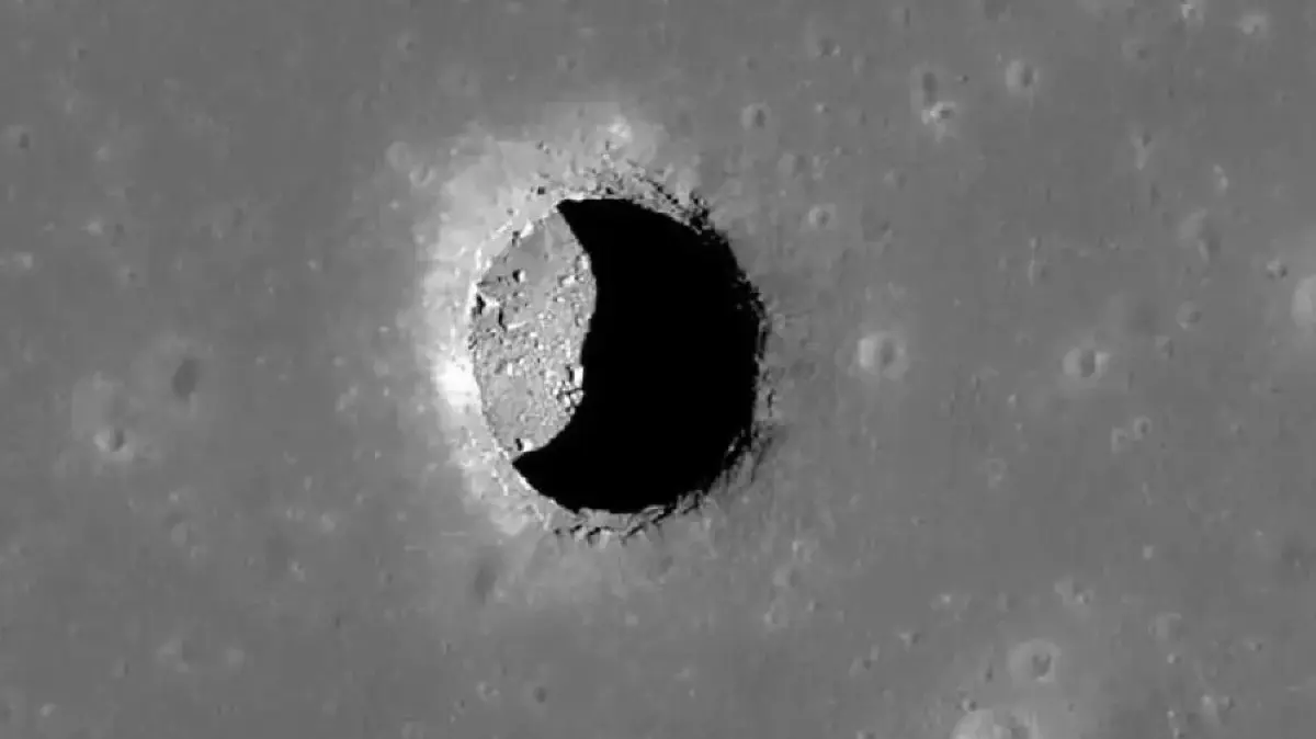 Mondkrater wie dieser im „Mare Tranquillitatis“ (lateinsich für Meer der Stille) könnten künftigen Kolonisten eine Zuflucht bieten.