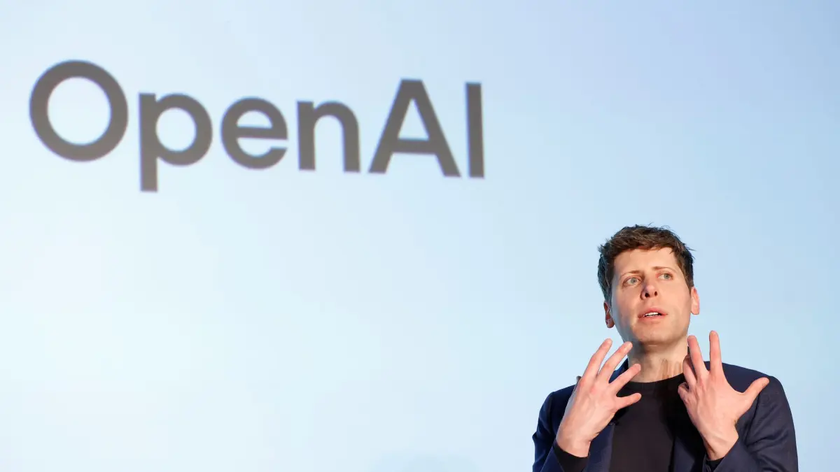Pressekonferenz von SoftBank und Open AI Alliance in Japan