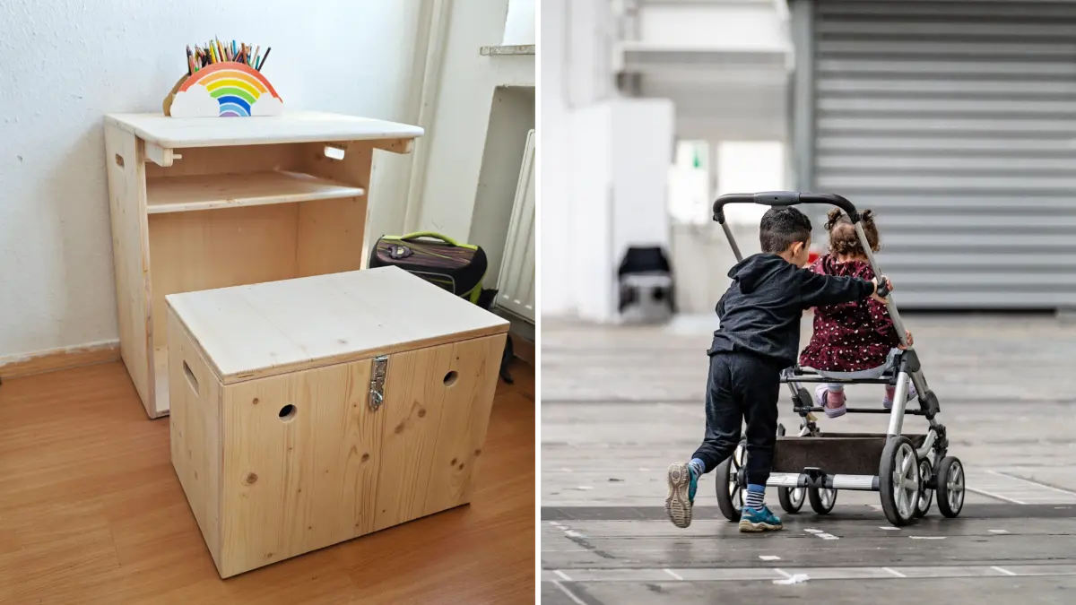 Das "Kids Cube" möchte geflüchteten Kindern etwas ganz Eigenes geben.