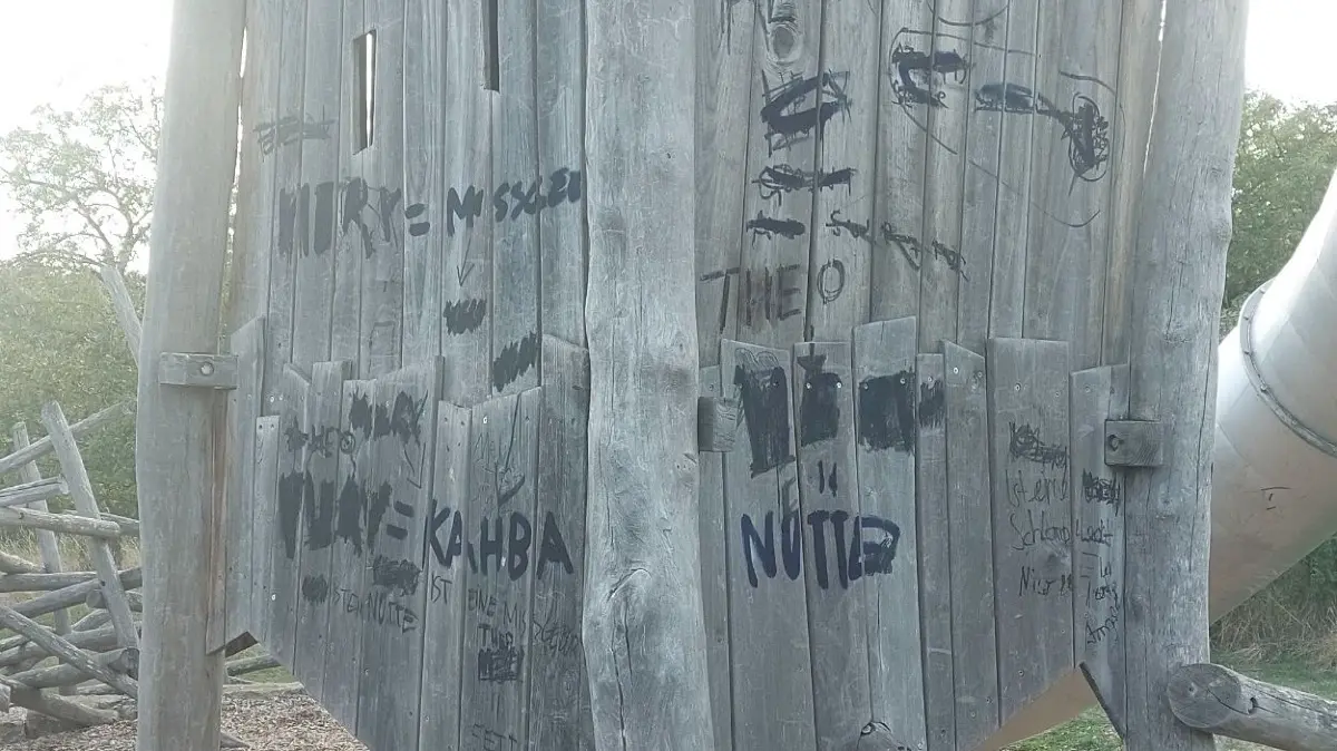 Vandalismus auf Herrenberger Spielplätzen